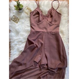 Charlotte Russe Short Romper Dress